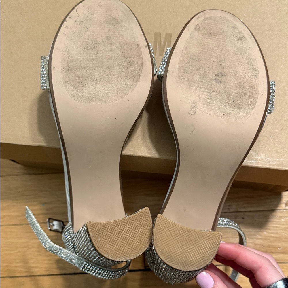 Steve Madden Rhinestone Heels - Picture 5 of 7
